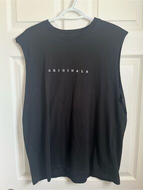Jack & Jones Originals Tank Top Cami Black XL Men Sleeveless shirt tee